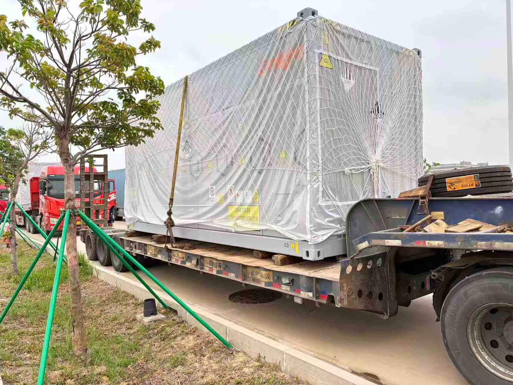山西储能柜，电芯柜运输